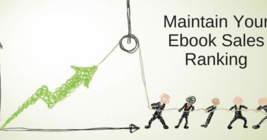 Maintain Ebook Sales Rank