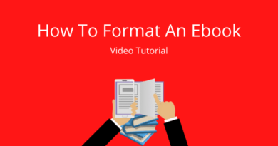 Format An Ebook Video