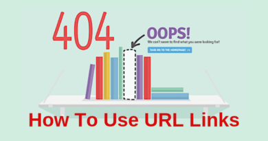 How to use URL links