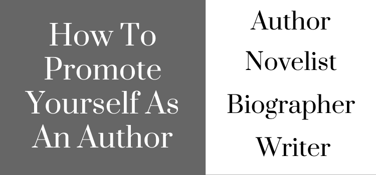 Promote As An Author