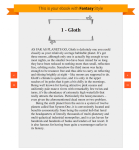 Format Ebook Chapters To Start Halfway Down A Page
