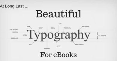 Typography For Ebooks