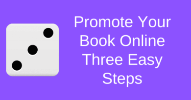 Promote Your Book Three Easy Steps