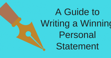 A Guide to Writing a Winning Personal Statement