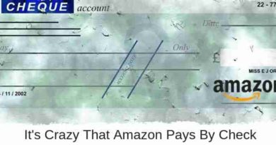 Amazon Pays By Check