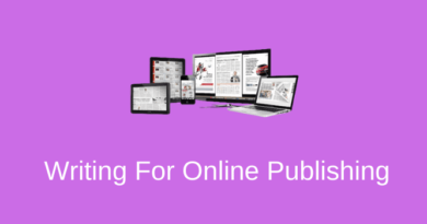 Online Publishing Writing