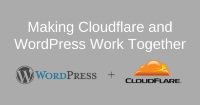 Cloudflare Rules and WordPress