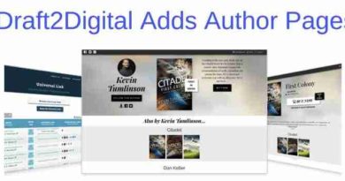 Draft2Digital New Author Page