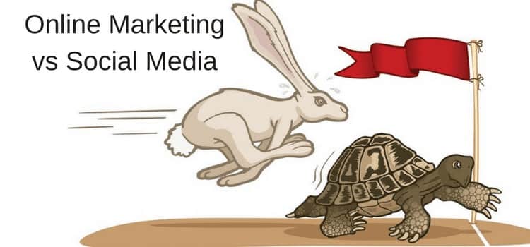 Online Marketing v Social Media