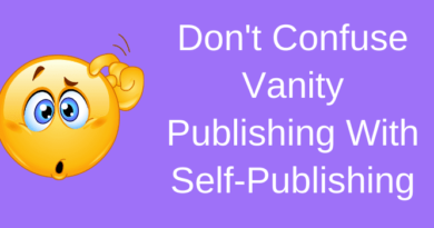 Don't Confuse Vanity Publishing