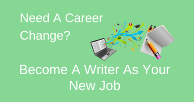 Writing Career Change
