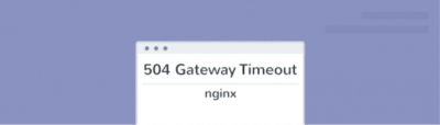 wordpress 504 gateway time out