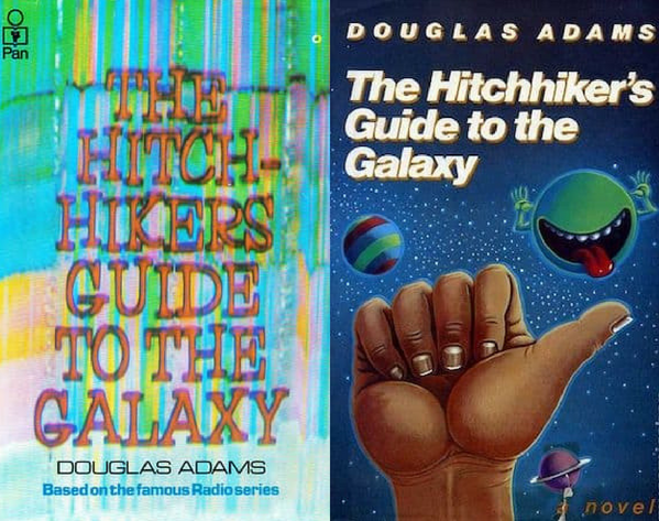 Hitchhiker's Guide to the Galaxy covers and title changes