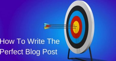 Write The Perfect Blog Post