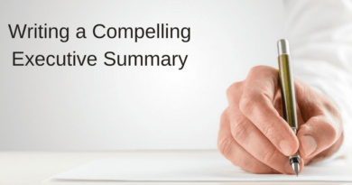 Writing a Compelling Executive Summary