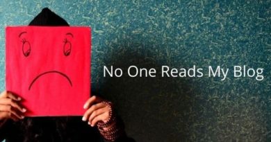 No One Reads My Blog