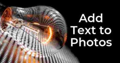 add text on photos