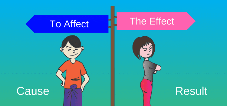 i do have that effect or affect