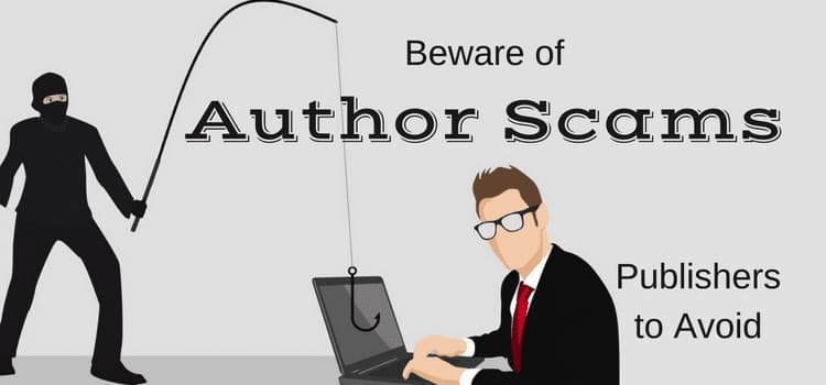 Book publishers to avoid and author scams