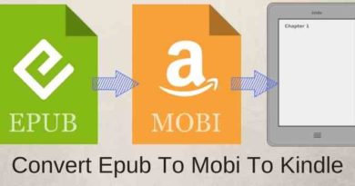 Convert Epub To-Mobi To Kindle