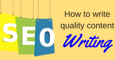 Quality SEO Writing