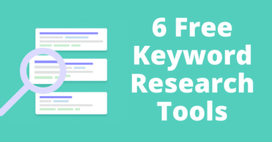 Six Free Keyword Research Tools