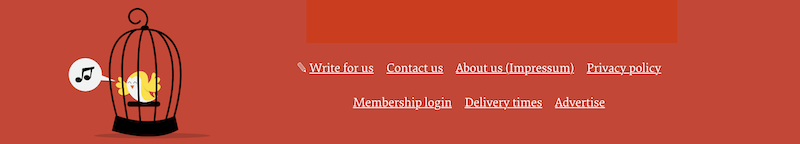 Smashing Magazine Footer