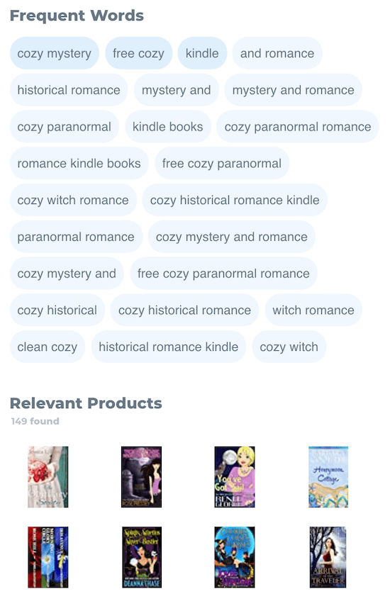 Sonar Keyword Results