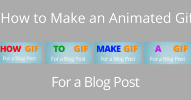 how to make a gif for a blog