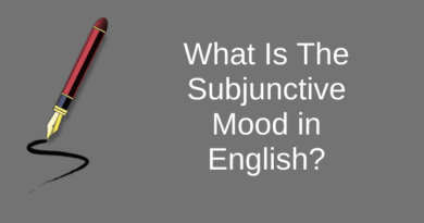 Subjunctive Mood in English