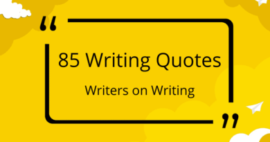 85 Writing Quotes