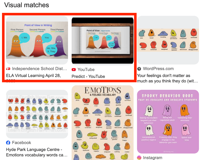 POV matches from search POV matches from search