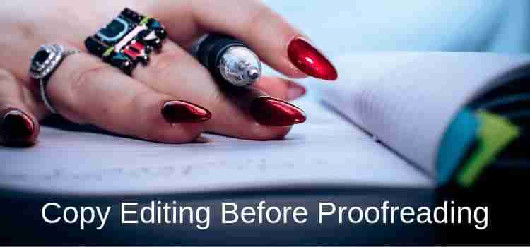 Copy Editing And Proofreading