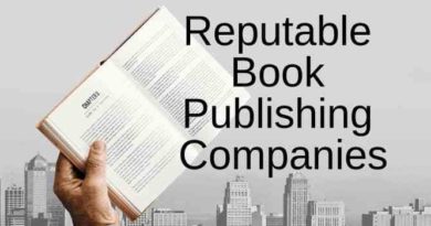 Reputable Book Publishing Companies