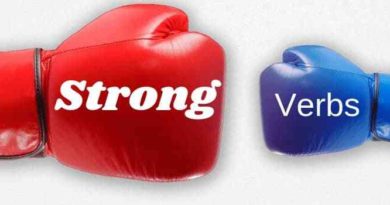 Using Strong Verbs