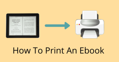 Learn How To Print An Ebook