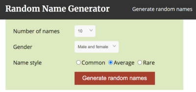 8 Best Free Character Name Generators For Fiction Writers
