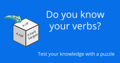 Do you know your verbs