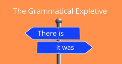 The Grammatical Expletive