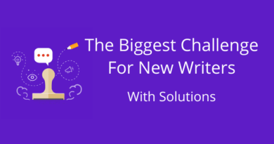 Challenge For New Writers