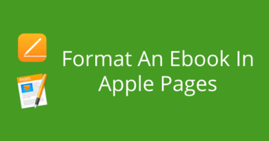 Format An Ebook In Apple Pages