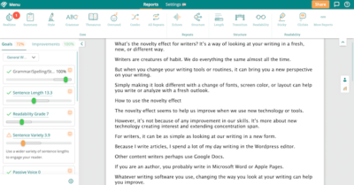 How The Novelty Effect Can Help Improve Your Writing