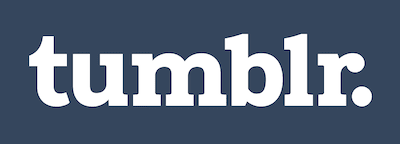 tumblr logo blue