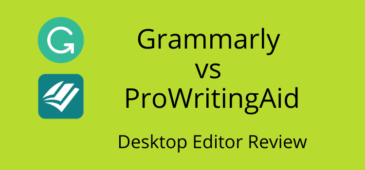 Grammarly or Prowritingaid Desktop Editor