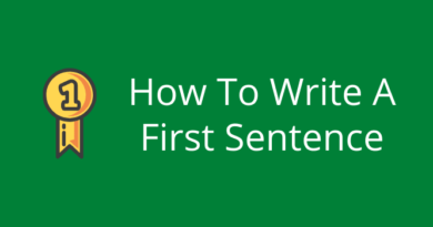 How To Write A First Sentence