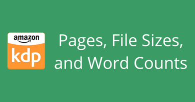 KDP Word Count File Sizes And Pages
