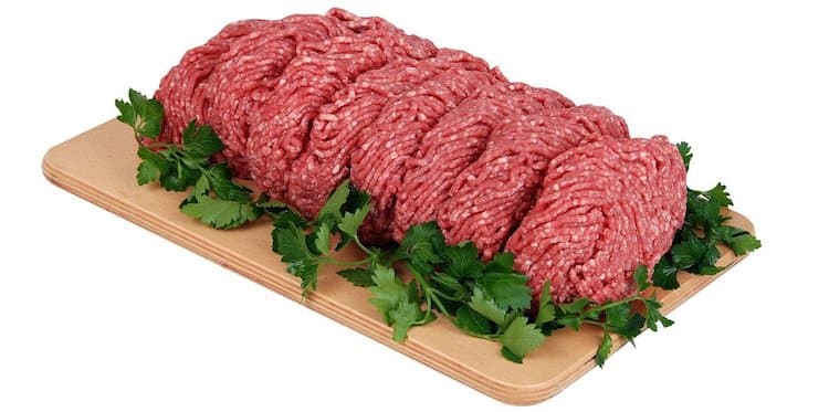 Minced or ground meat