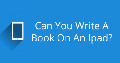Can You Write A Book On An Ipad