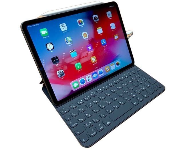 iPad with a physical keyboard