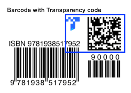 Transparency code on books